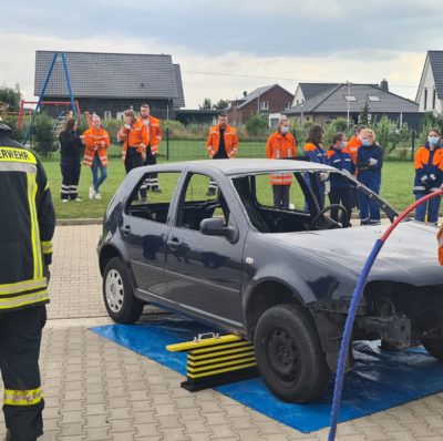 Erster Jugendfeuerwehrdienst nach den Ferien